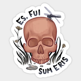 Memento Mori Sticker